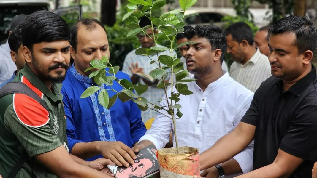 ঢাবিতে ৪৮ টাকায় বই, সঙ্গে উপহার গাছের চারা ঢাবিতে ৪৮ টাকায় বই, সঙ্গে উপহার গাছের চারা