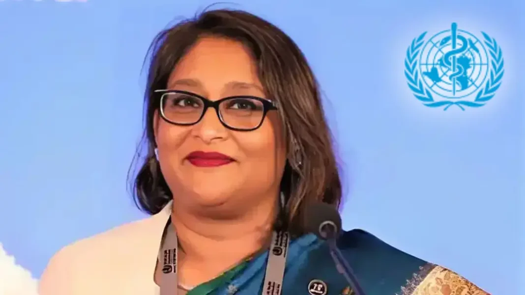 বিশ্ব স্বাস্থ্য সংস্থার পদ ছাড়লেন সায়মা ওয়াজেদ বিশ্ব স্বাস্থ্য সংস্থার পদ ছাড়লেন সায়মা ওয়াজেদ