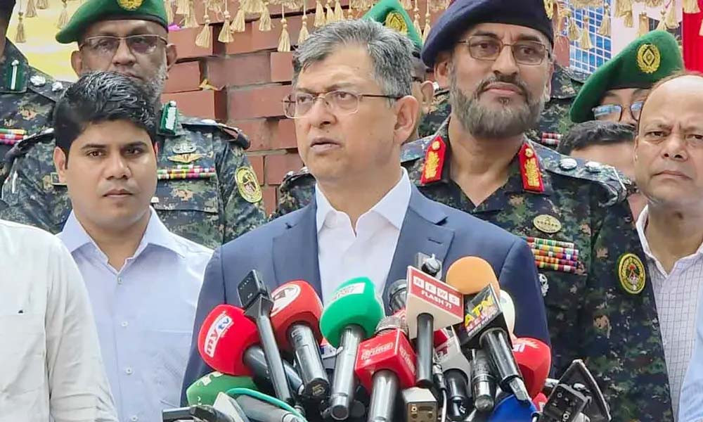 আইন-শৃঙ্খলা পরিস্থিতি নিয়ন্ত্রণে বিভিন্ন বাহিনী সমন্বিতভাবে কাজ করবে : স্বরাষ্ট্রমন্ত্রী আইন-শৃঙ্খলা পরিস্থিতি নিয়ন্ত্রণে বিভিন্ন বাহিনী সমন্বিতভাবে কাজ করবে : স্বরাষ্ট্রমন্ত্রী