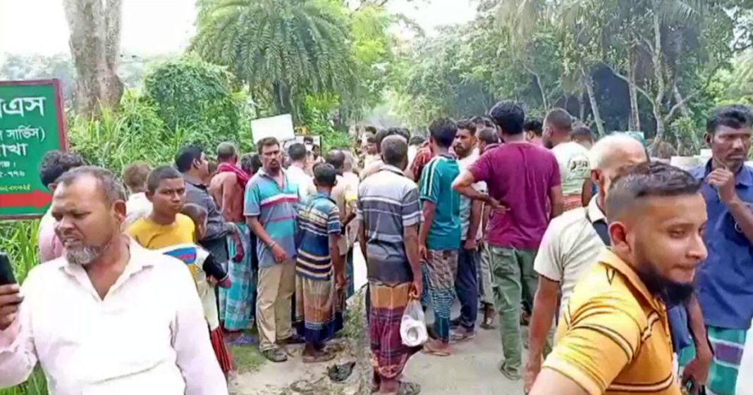 কাশিয়ানীতে বাসচাপায় স্বামী-স্ত্রী নিহত
