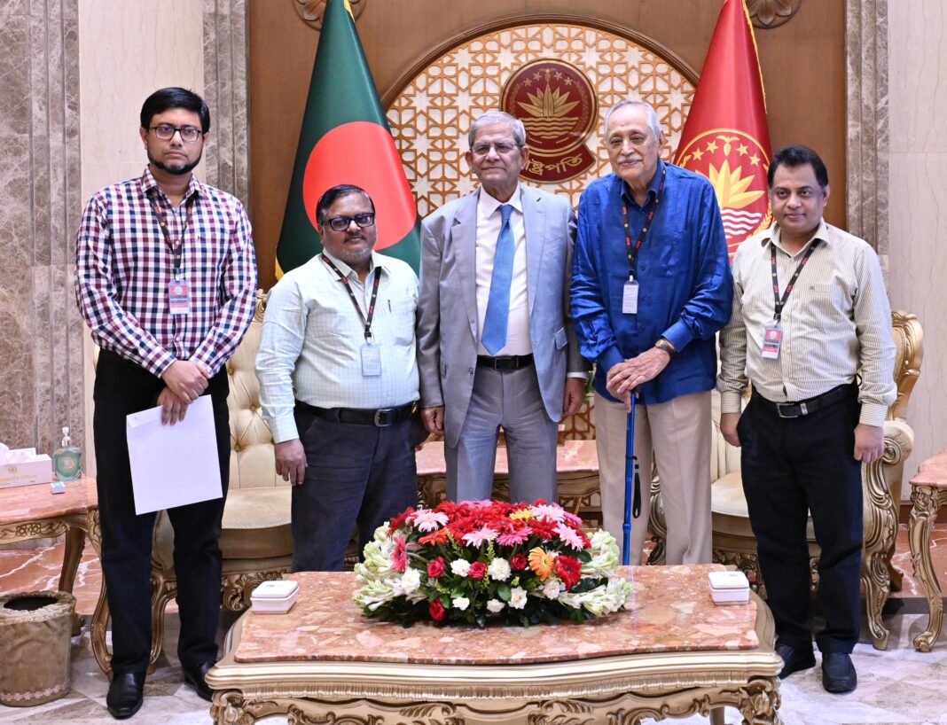 ঢাকা কমিউনিটি হাসপাতাল ট্রাস্টের প্রতিনিধিদলের সঙ্গে রাষ্ট্রপতির সৌজন্য সাক্ষাৎ