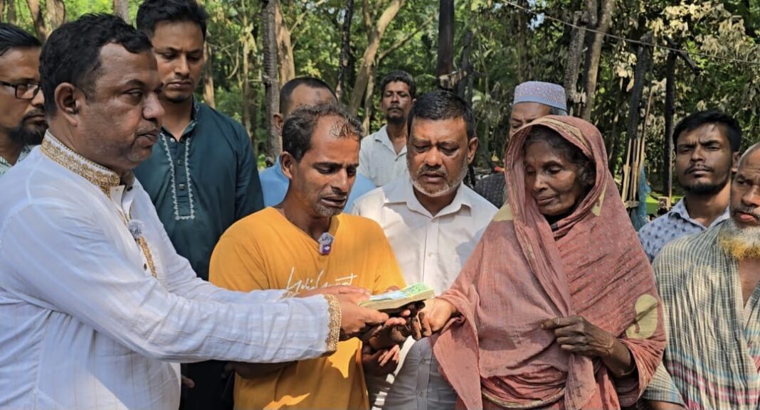 প্রধানমন্ত্রীর পক্ষ থেকে সহায়তা