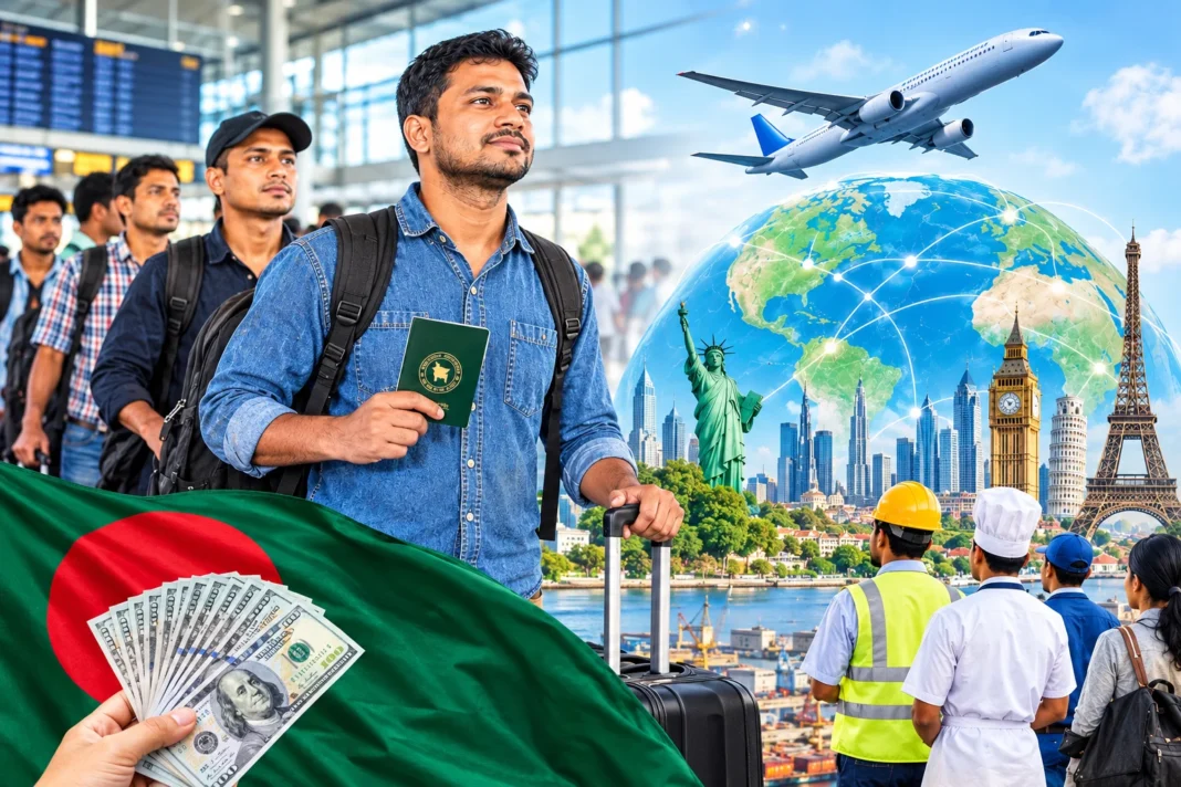 আট মাসে চাকরি নিয়ে বিদেশ গেছে সাড়ে ৪ লাখ রেমিট্যান্স যোদ্ধা, আয় ২৬ বিলিয়ন ডলার